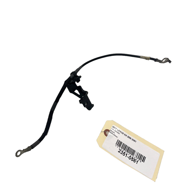 LEXUS NX200T 2015-2017 2.0L NEGATIVE BATTERY CABLE WIRE HARNESS & BRACKET OEM