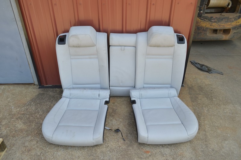 2010-2014 BMW X6M E71 REAR SECOND ROW RIGHT & LEFT SEAT LEATHER COMPLETE OEM