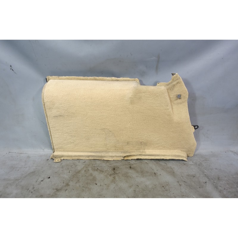 1999-2003 BMW E39 5-Series Touring Wagon Left Rear Trunk Carpet Panel Beige OEM