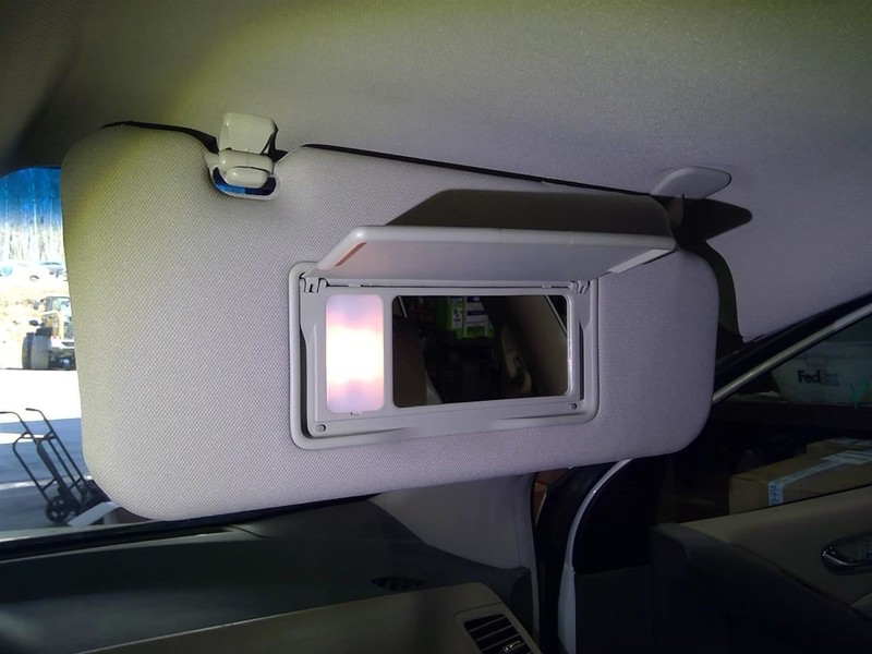 Passenger Sun Visor Illuminated 4 Door Fits 09-14 MURANO 1765842