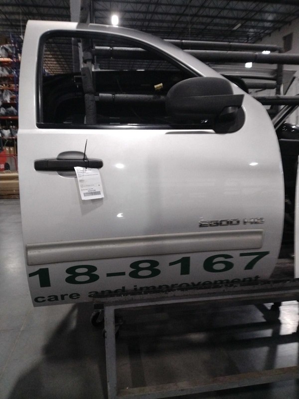 2011 GMC Sierra 2500 Pickup Right Front Door Silver Used OEM 103913
