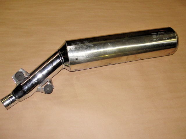 1996 TRIUMPH 1200 TROPHY LEFT SIDE EXHAUST MUFFLER PIPE 96