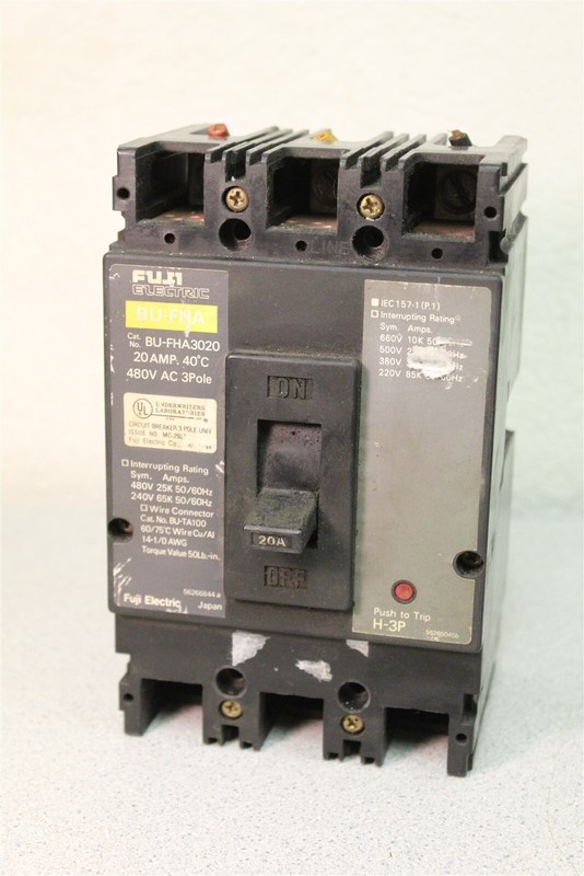 Fuji BU-FHA3020 MC-2927 Circuit Breaker *FREE SHIPPING*