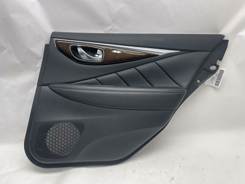 14-20 INFINITI Q50 REAR RIGHT PASSENGER INTERIOR DOOR TRIM PANEL OEM