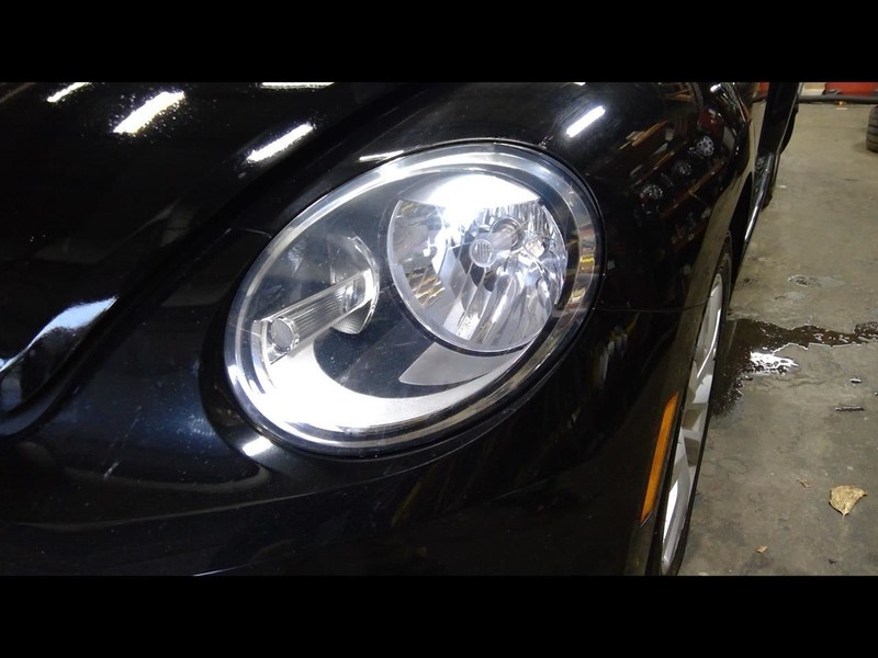Driver Left Headlight Halogen Headlamps Fits 12-19 BEETLE 1480593