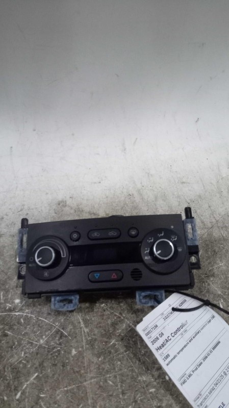 2006 Pontiac G6 A/C Selector Switch OEM Used 10367703 82000 Miles