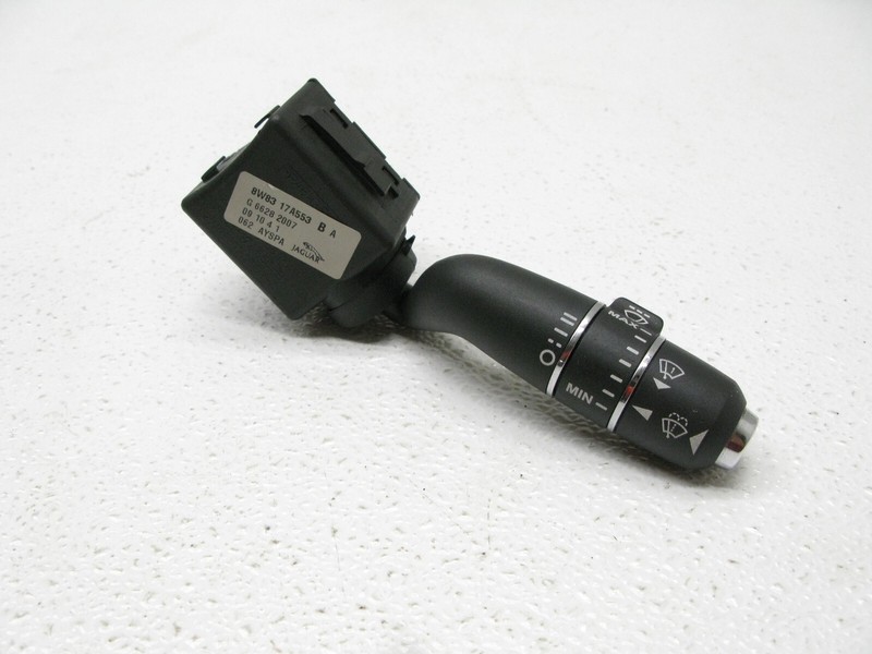 10-22 JAGUAR X250 XF XFR XJ XK XKR F-TYPE WINDSHIELD WIPER SWITCH OEM 071923B