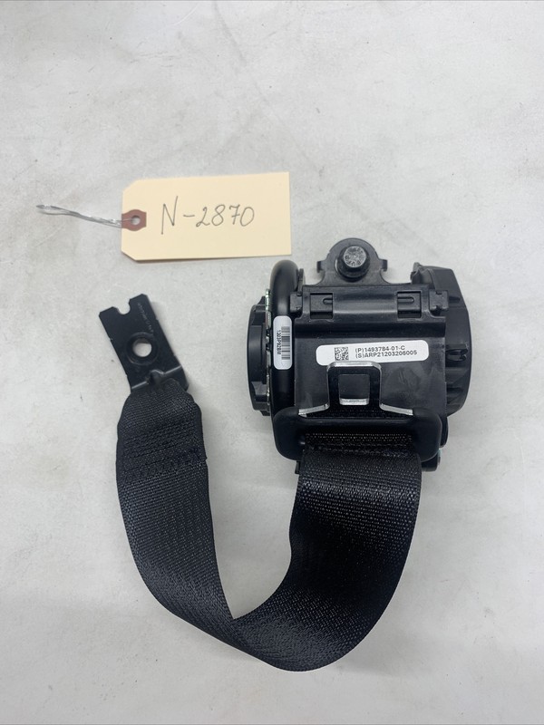 20-22 TESLA MODEL Y REAR LH RH SEAT BELT SEATBELT RETRACTOR OEM 1493784 2870 B15
