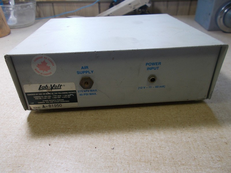 Vintage Lab-Volt Pneumatic Feeder Controller 441,330 *FREE SHIPPING*