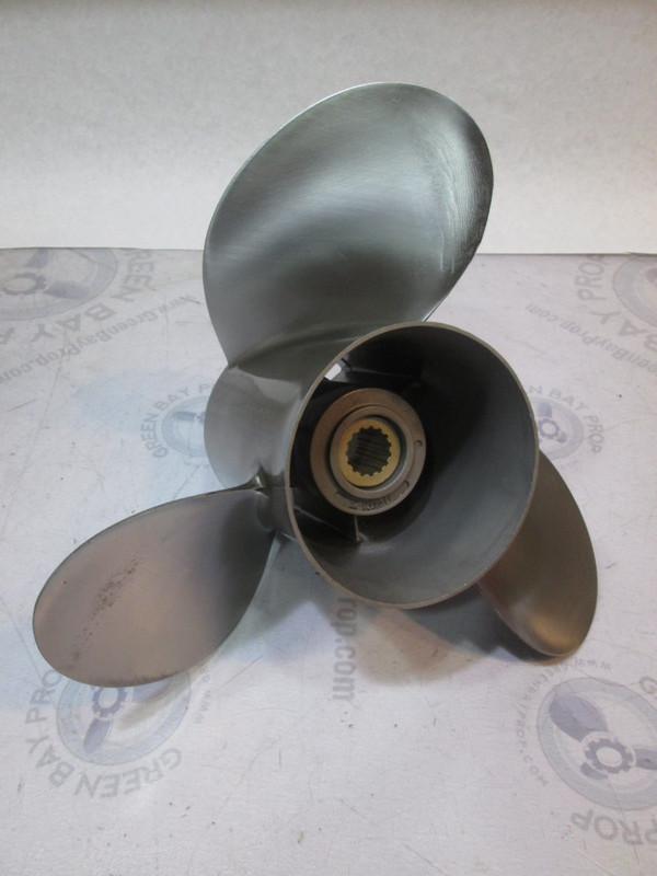48-16321A4 Quicksilver Stainless Prop 13 1/2" X 23P Mercury V6 & V8 15 Spline LH
