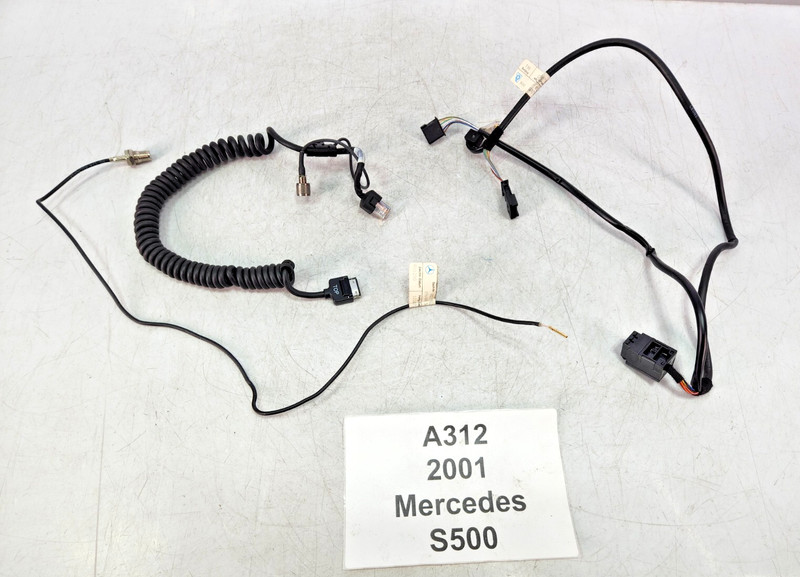 ✅00-06 OEM Mercedes W220 S500 S600 S55 Antenna Phone Electric Line Satellite