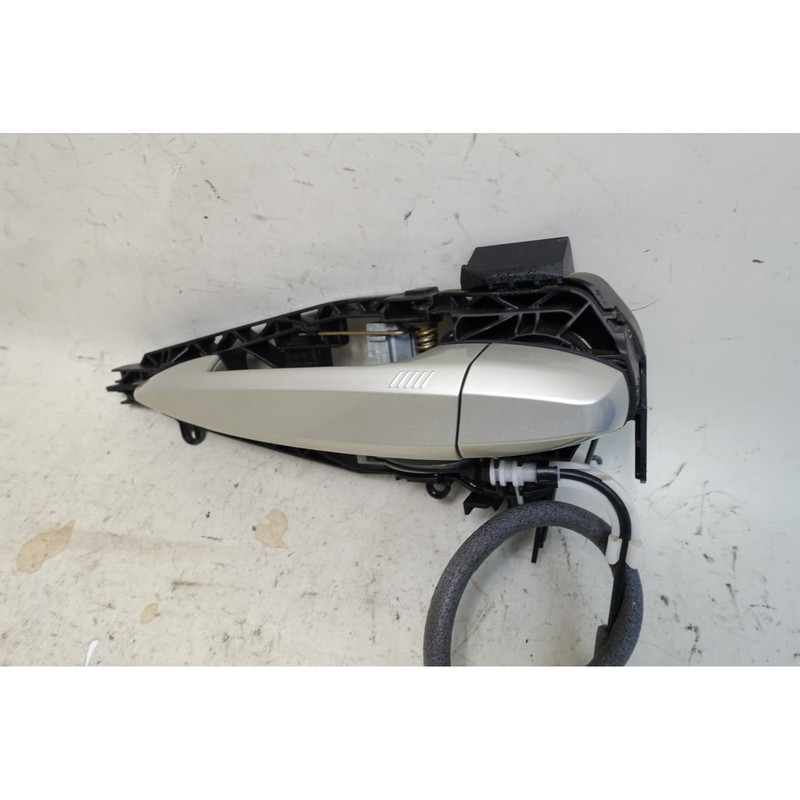 14-19 BMW F15 X5 F16 X6 Left Front Comfort Access Door Handle Mineral Silver OEM