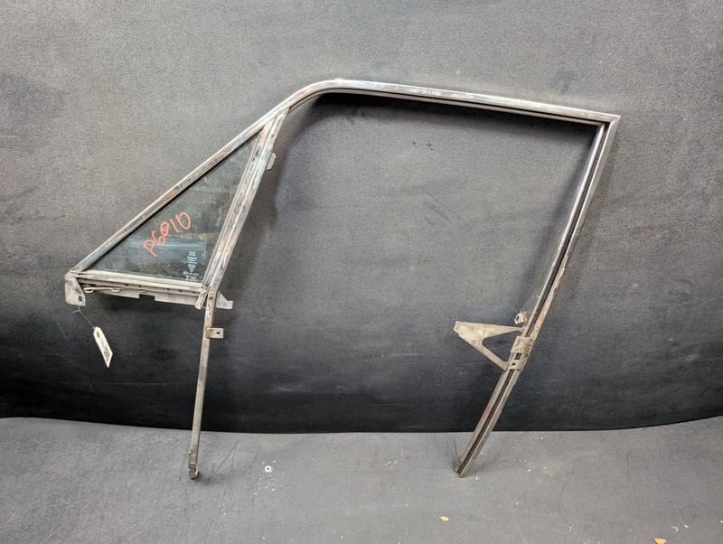 Front Left Door Window Frame w/ Glass 1984 Rolls-Royce Silver Spirit 1981-1988 X