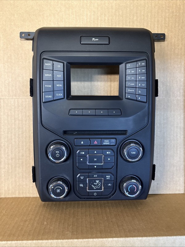 2013-2014 F-150 F150 Temperature Radio Control Panel Bezel EL3T-18A802-CA3JA6