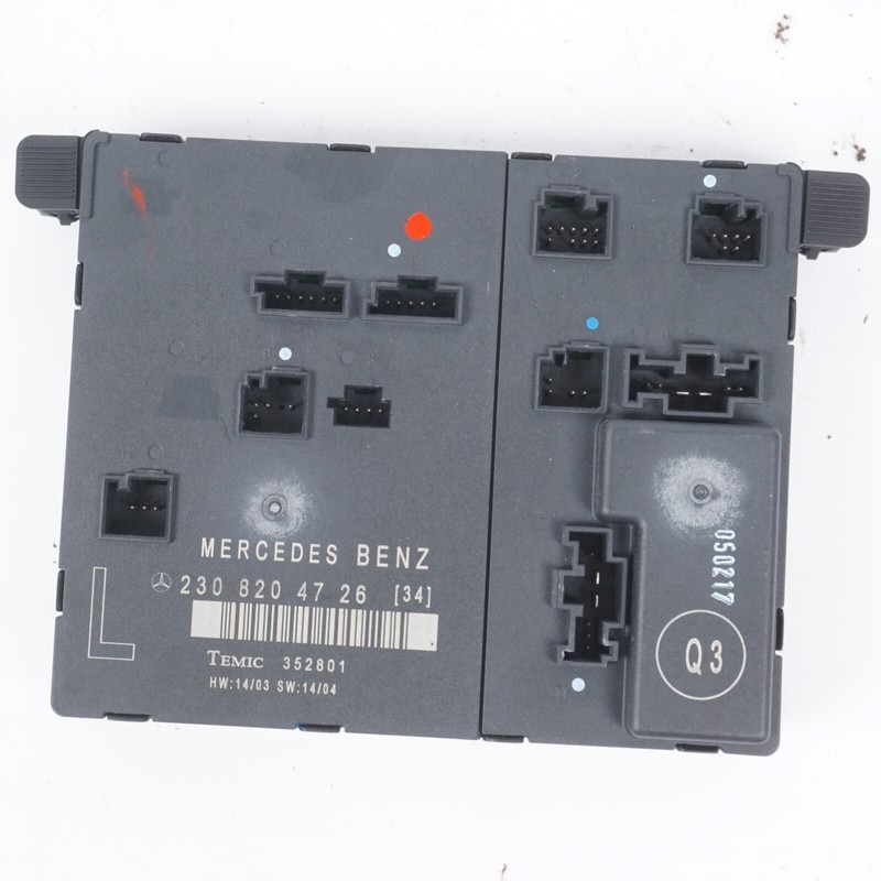 03-12 Mercedes R230 SL500 SL550 Front Left Driver Door Control Module OEM