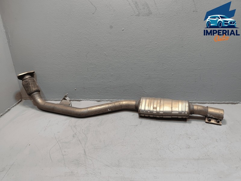 2017-2019 Audi Q7 Exhaust System Front Left Driver Side Muffler Resonator OEM