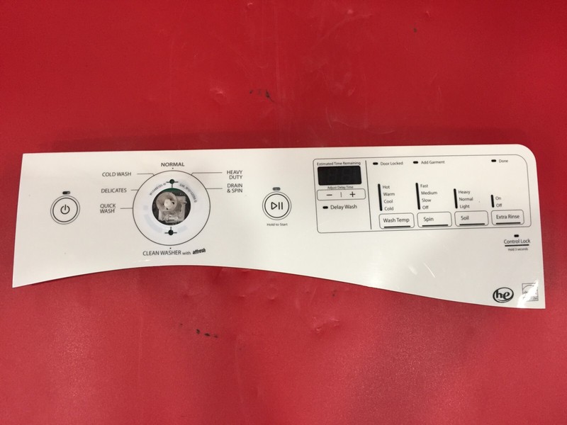 WHIRLPOOL WASHER INTERFACE CONTROL BOARDW10635629 CWD-12600