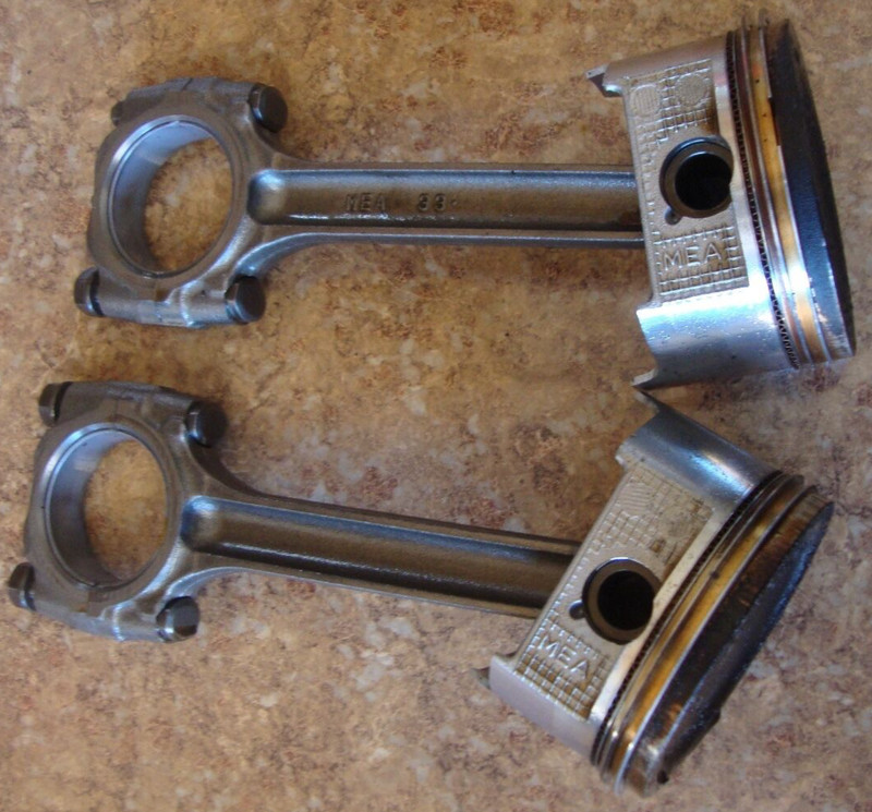 2010 Honda Stateline VT1300CRVT1300 Engine Pistons Rods B1