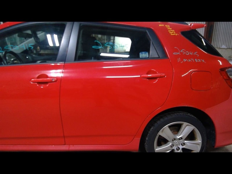 Driver Rear Side Door Canada Market Electric Windows Fits 09-14 MATRIX 1678707