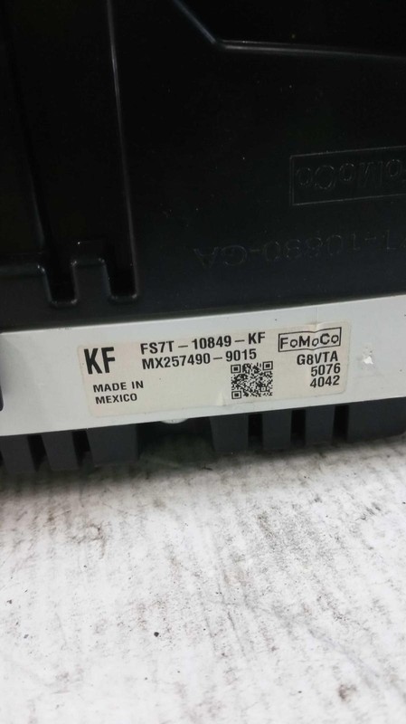 Used Speedometer Gauge fits: 2015 Ford Fusion cluster KPH ID FS7T-10849-KA thru