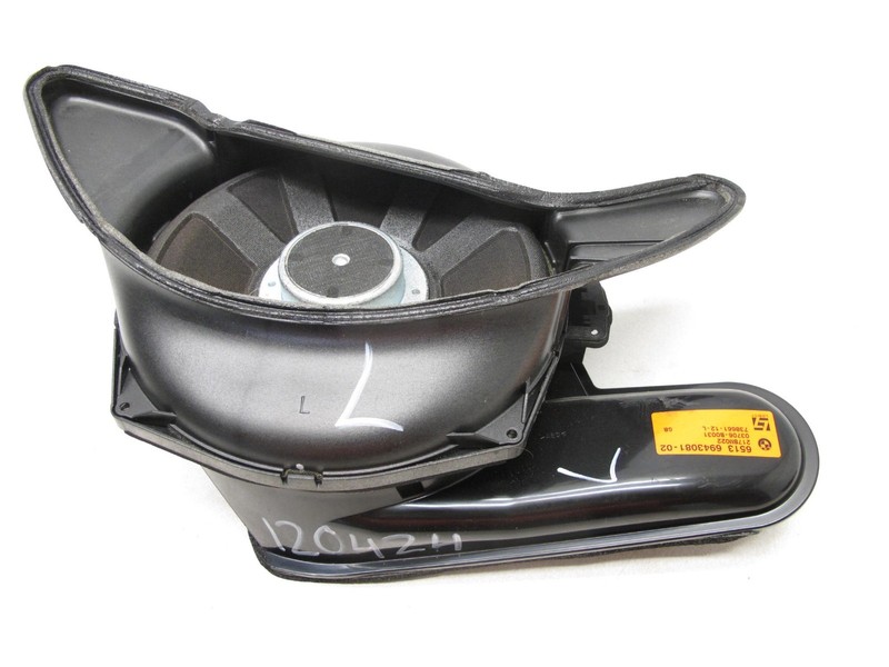 04-10 BMW E64 650i 645Ci M6 CONVERTIBLE CENTRAL BASS SPEAKER LEFT OEM 120424