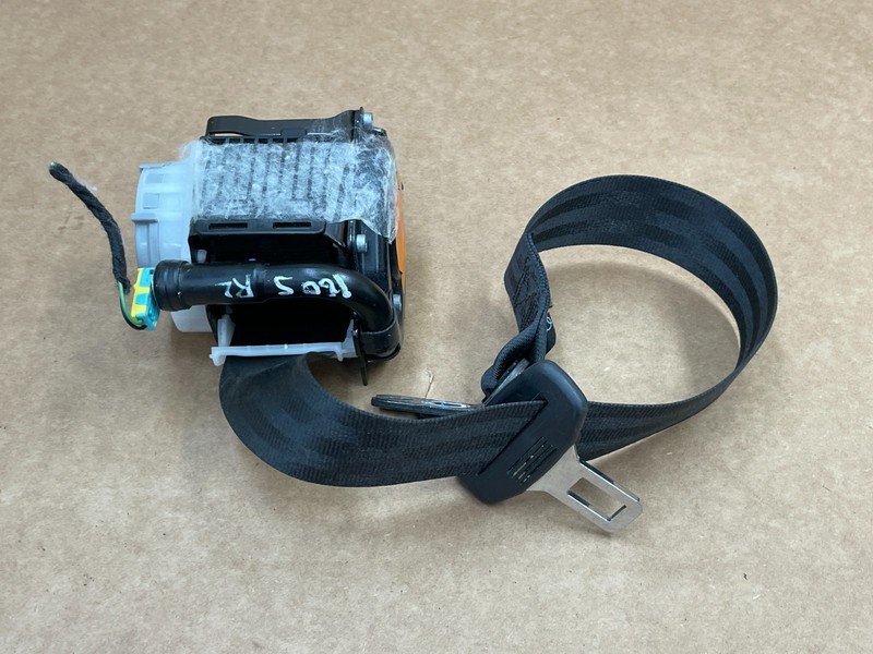 12 13 14 15 Audi S7 Rear Left Driver Seatbelt Belt Retractor Black 1605 OEM