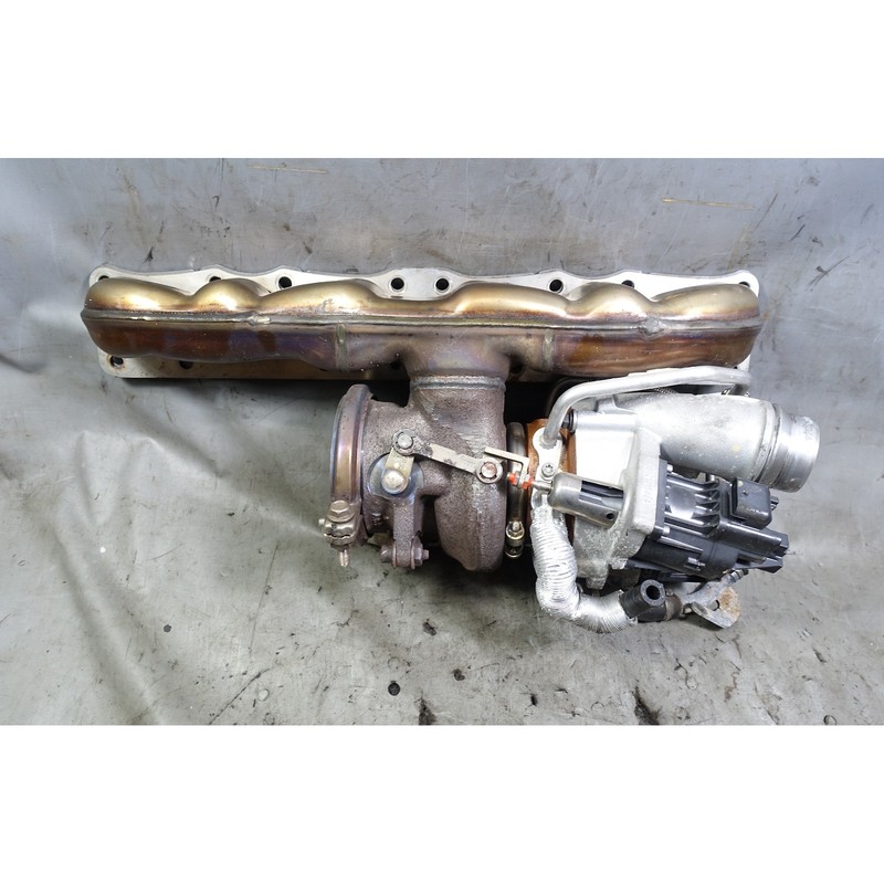 Damaged 14-17 BMW F30 335i F10 535i N55 6-Cylinder Turbo Charger Assem w Valve