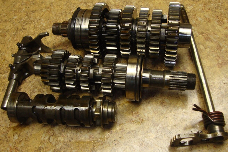 2006 Suzuki Katana GSX600F GSX 600 F GSX600 Engine Transmission Gears Shift Fork