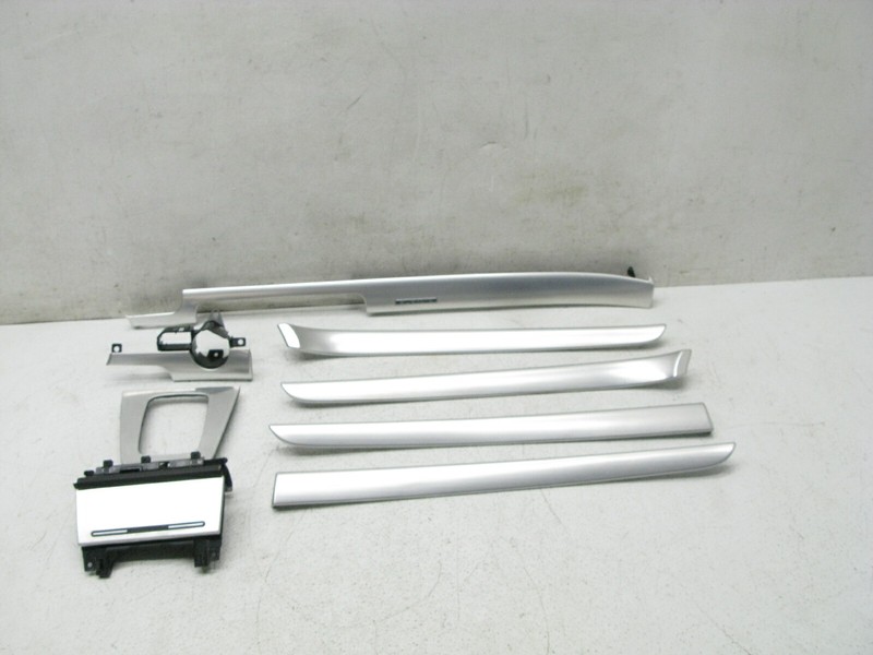 04-08 AUDI B7 A4 SEDAN ALUMINUM INTERIOR TRIM MOLDING KIT OEM 062420