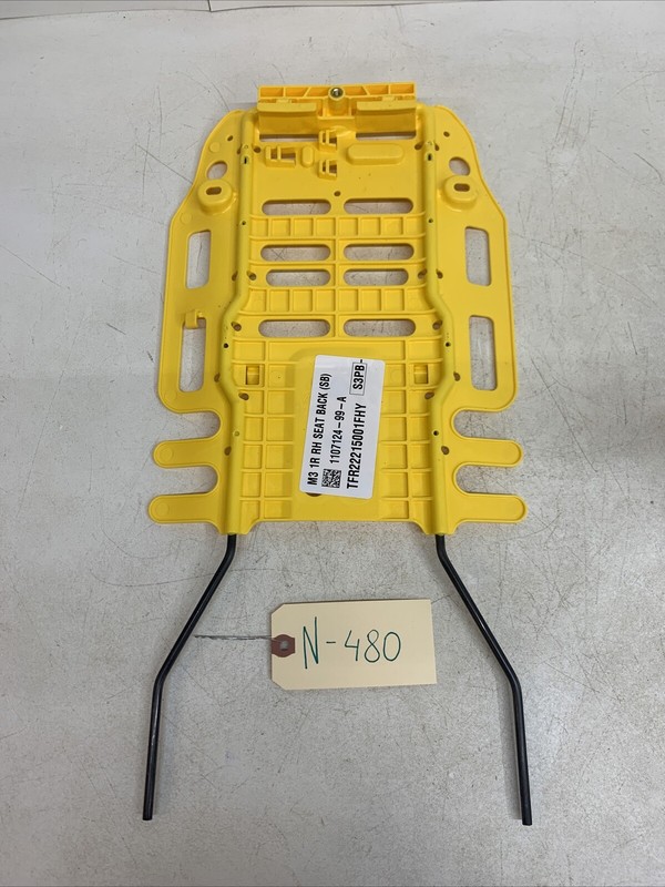 ⚡️17-22 Tesla 3 Front Passenger Seat Back 1107124-99-A Lumbar Support RH 480 U7