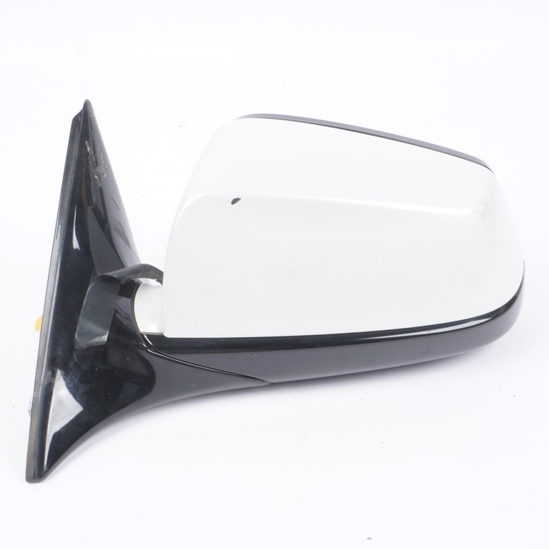 2012 - 2015 BMW 640i 650i Power Side View Mirror Left Driver White Heated