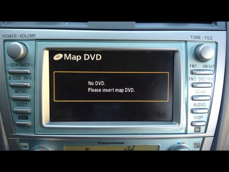 2007-2009 Toyota Camry Hybrid Navigation GPS Nav 86120-33A30 Radio Stereo E7011
