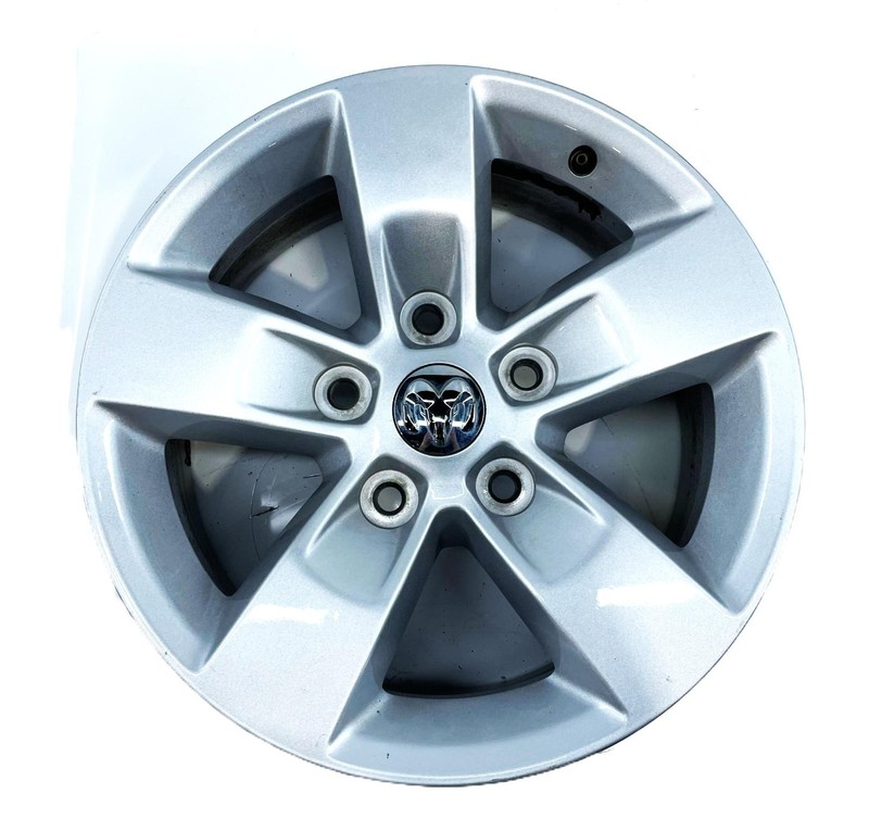 2013-2024 Dodge Ram 1500 Classic 17x7 Aluminum 5 Lug 5 Spoke Silver Wheel OEM