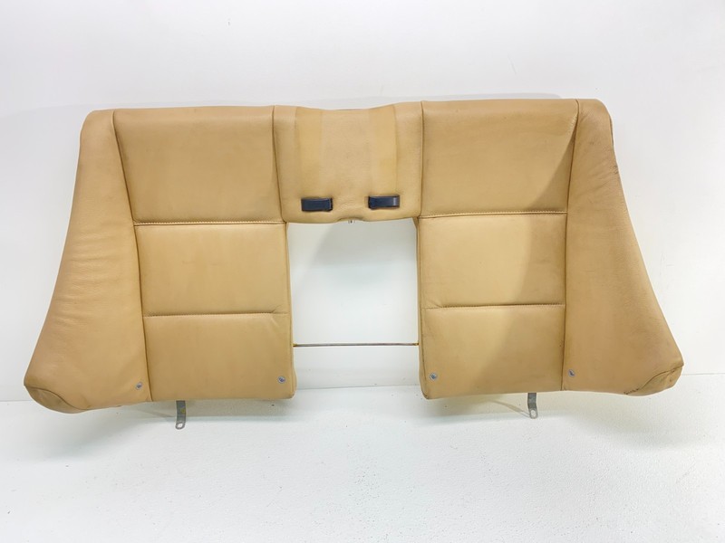00-06 BMW E46 3 Series M3 CV Rear Upper Backrest Seat Cushion Leather Beige OEM✅