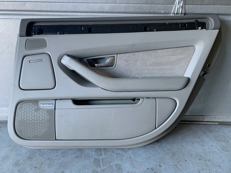 04-08 AUDI A8L D3 REAR RIGHT PASSENGER SIDE INTERIOR DOOR PANEL TRIMOEM