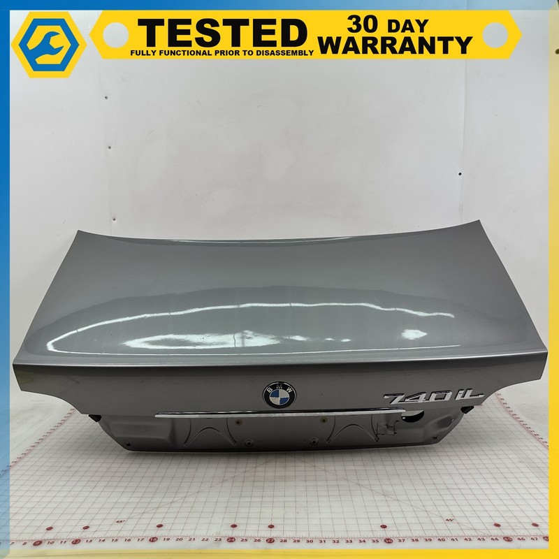 95-01 BMW E38 7-series TRUNK LID SHELL Silver 339 OEM