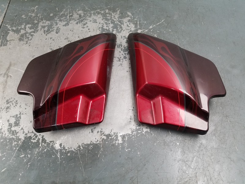 2012 09 - 13 Harley Davidson CVO Street GlideSide Fairing Covers#4332 P3