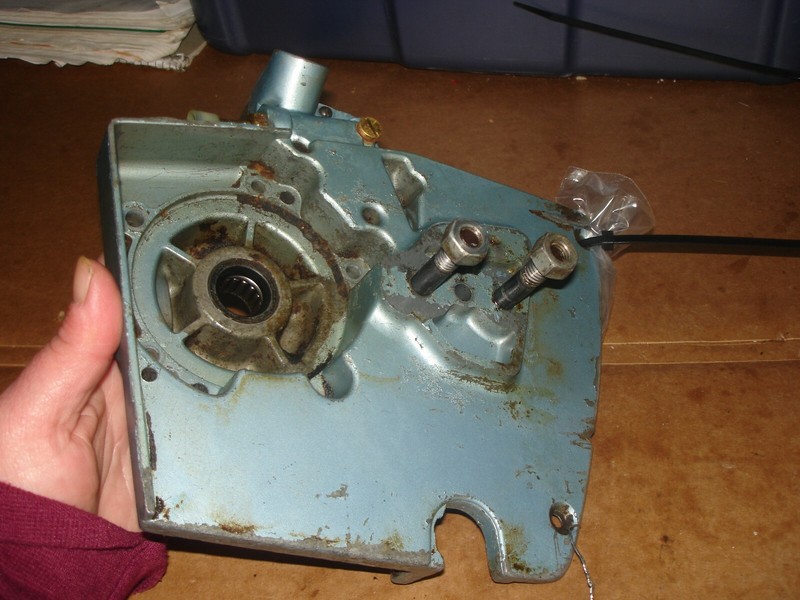 Homelite C-51 oil tank crank case chainsaw part only bin 43