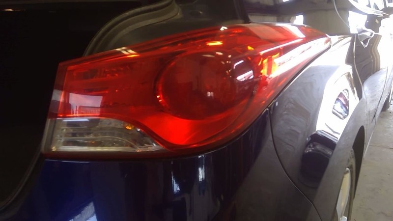 Passenger Tail Light Sedan Quarter Panel Mounted Fits 11-13 ELANTRA 3522340