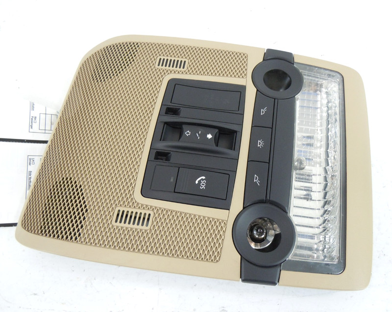 2007 07 BMW X5 Overhead Dome Light Sun Roof Switch Console OEM