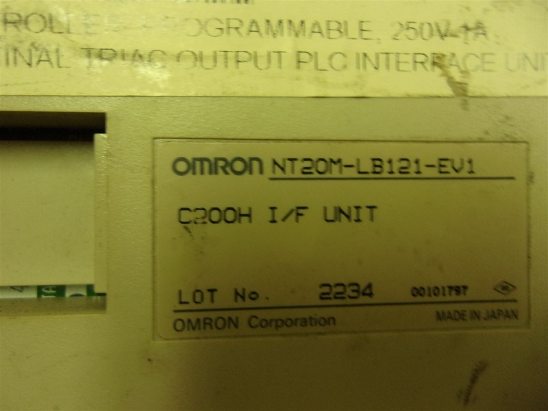 Omron NT20M-LB121-EV1 Communication Module *FREE SHIPPING*