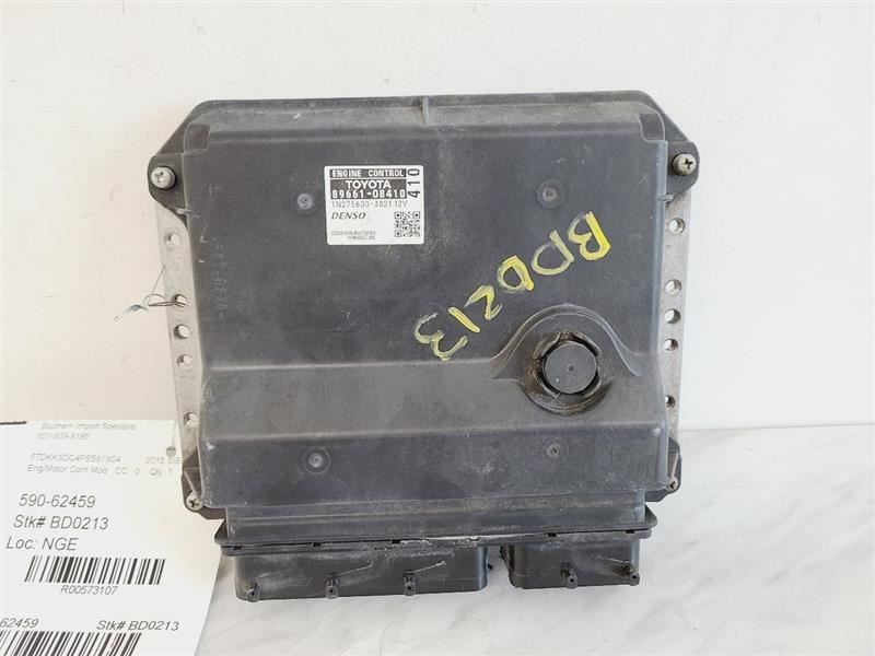 Engine ECM Electronic Control Module 3.5L 2GRFE Engine Fits 15-16 SIENNA 573107
