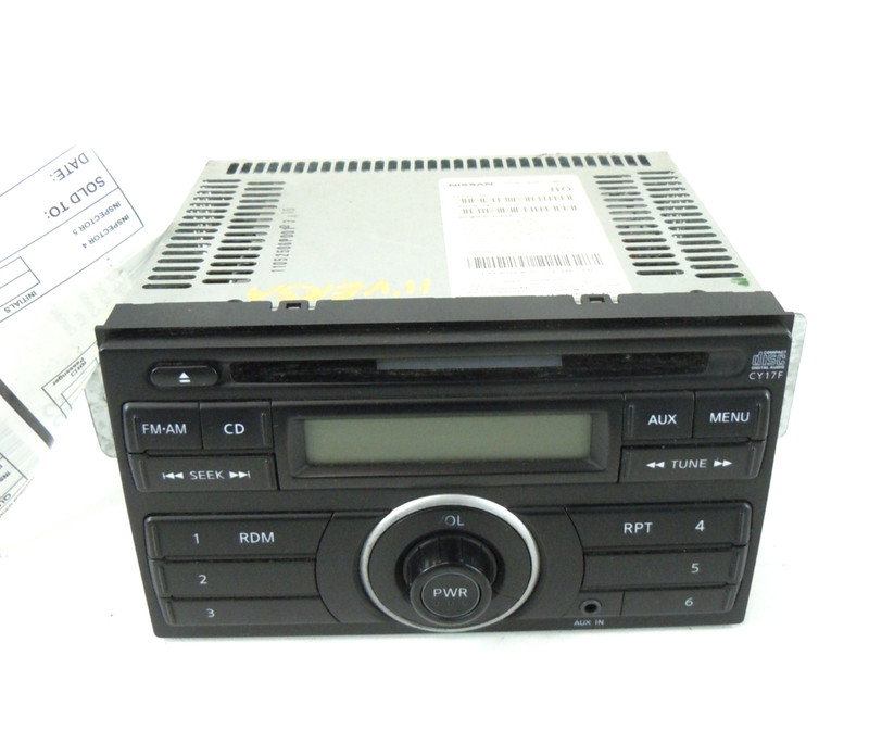 2010 2011 Nissan Versa AM FM Radio CD 6 Disc Player Reciever OEM 28185 ZW80D