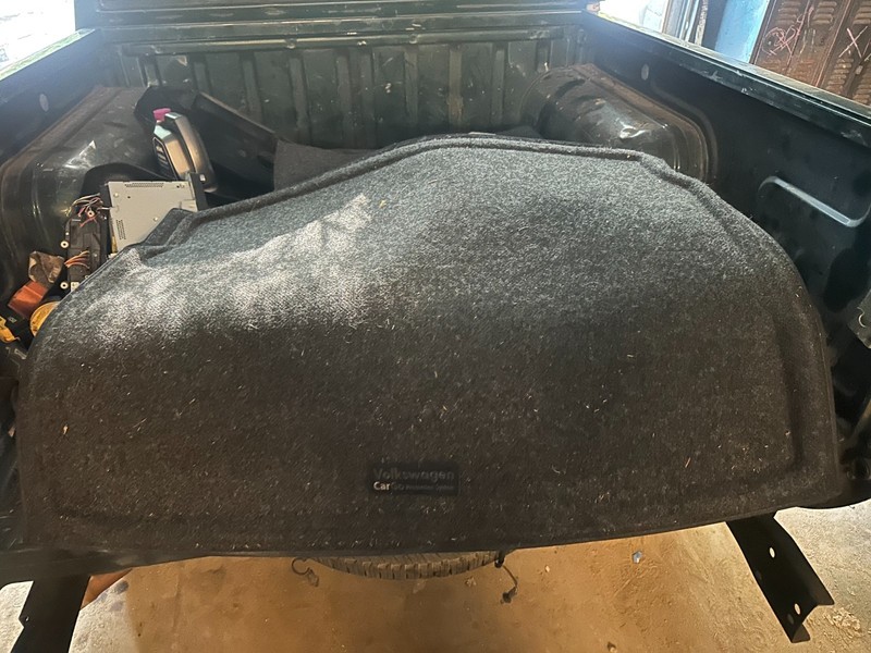 10-14 VOLKSWAGEN GOLF GTI OEM TRUNK HATCH FLOOR CARPET MAT