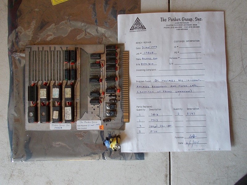 Balance Engineering BMDM-1610 Processor Board BE-240-864D 3-81 *FREE SHIPPING*