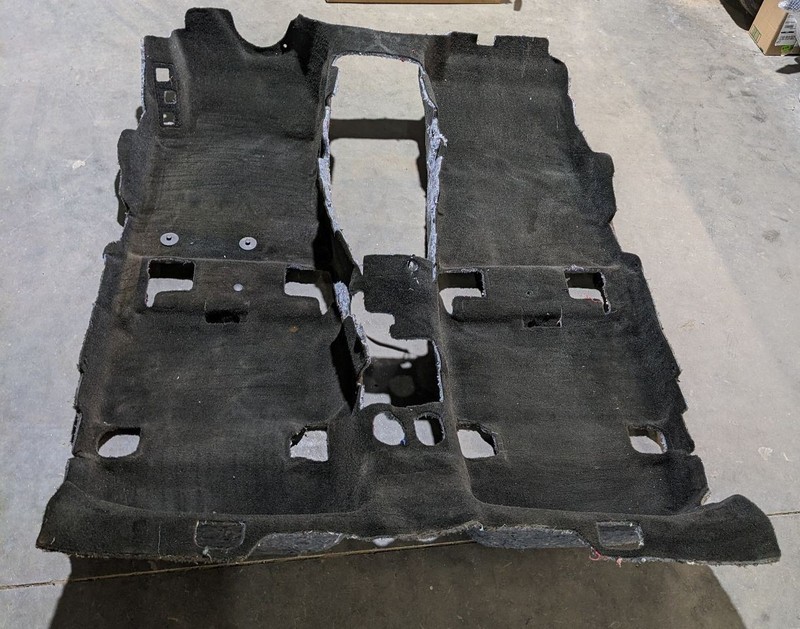 15-22 Mustang Gt Convertible Interior Floor Carpet 1182032
