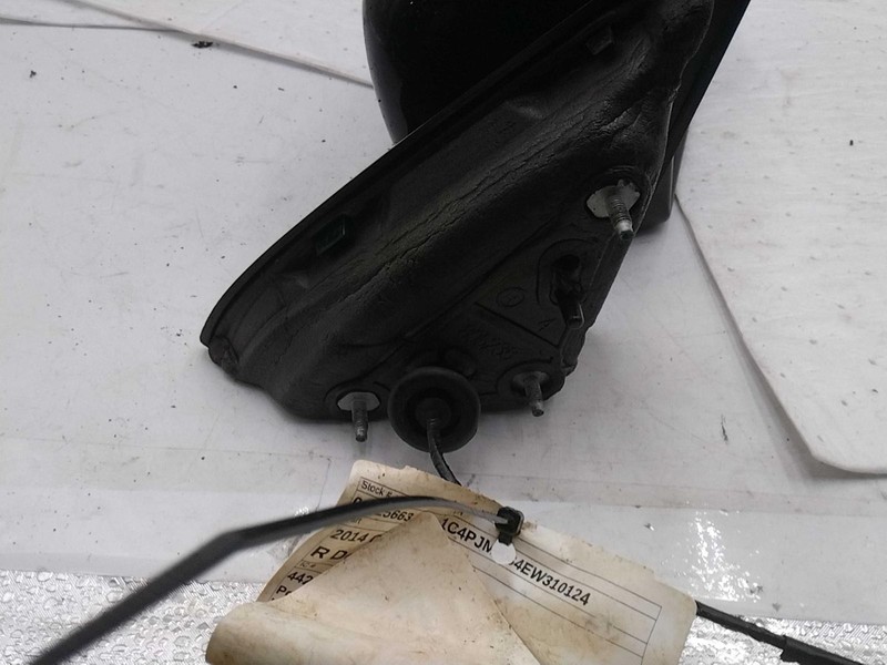 Used Right Door Mirror fits: 2014 Jeep Cherokee Power manual folding moulded in