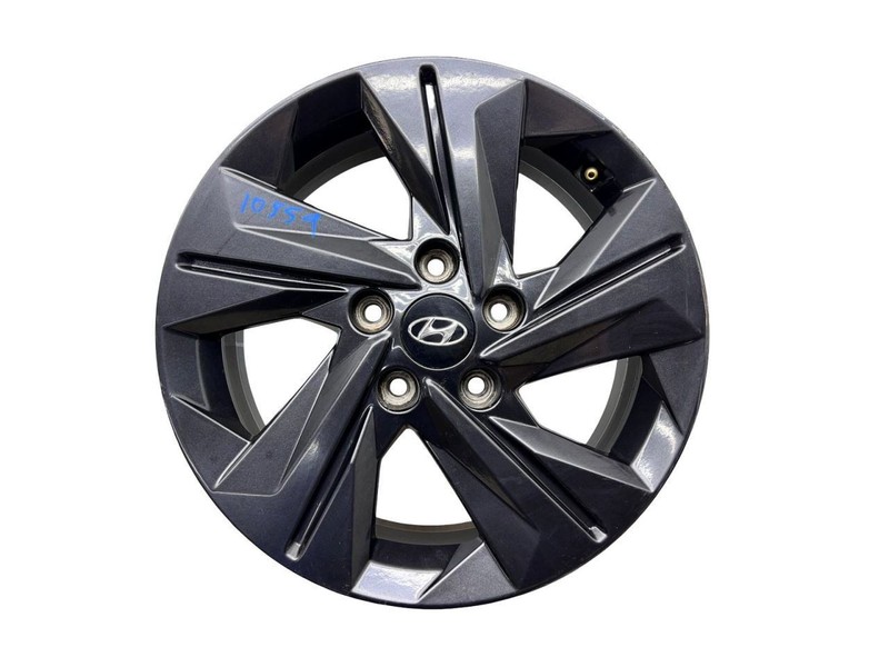 2021-2023 Hyundai Elantra 16X6.5 Wheel Black B-Condition Curb Scratch