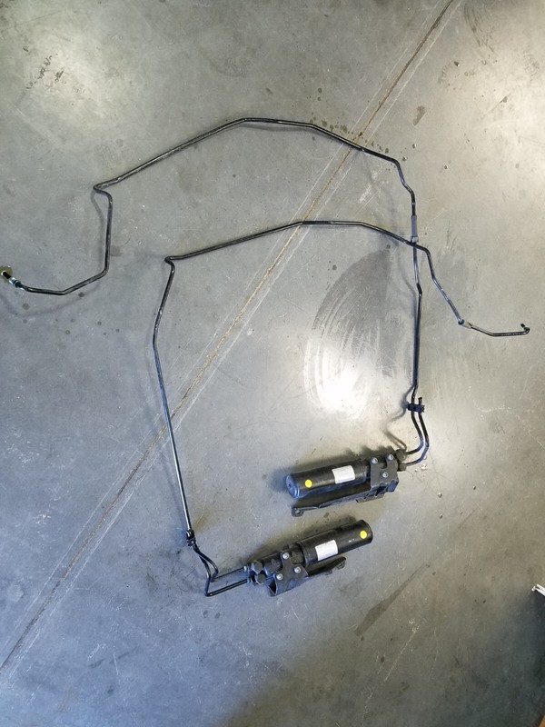 2016 14 15 16 17 Audi RS7 Quattro Rear Shock Gas Struts / Lines #4402 X6