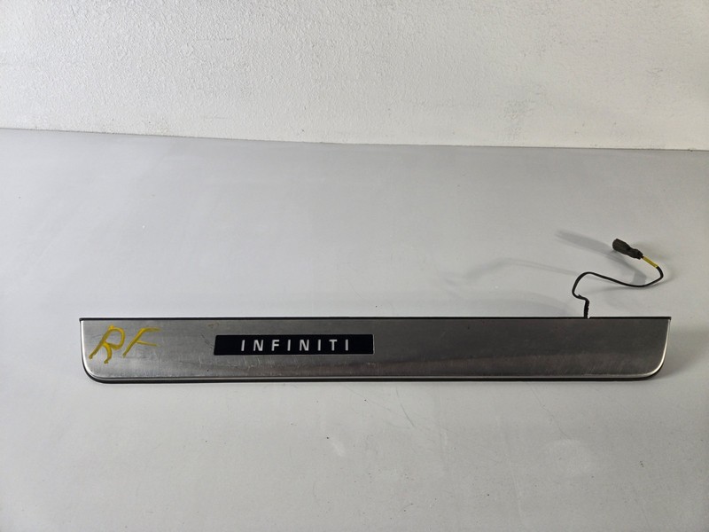 2014 2024 Infiniti Q Q50 Right Passenger Front Door Sill Scuff Plate Trim OEM